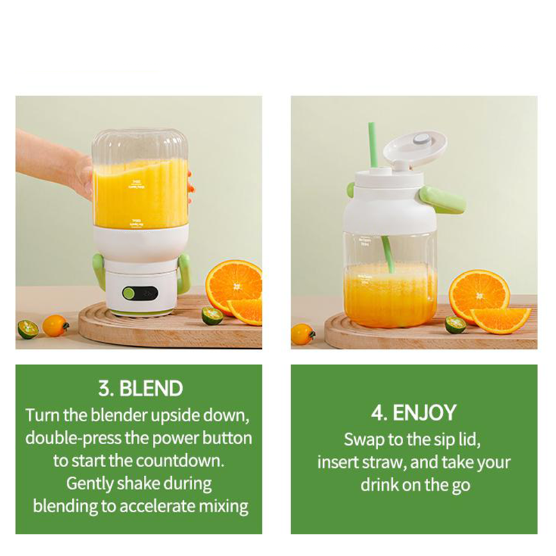 Portable Blender with Digital Display–🥤Smoothies On-the-Go!