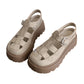 🥳2026 HOT SALE🥳💞50K+ SOLD!👡✨ 50% OFF! Platform Chunky Sandals – 5cm height boost, anti‑slip lug sole, breathable caged upper. Walk tall & comfy! 🌸💪