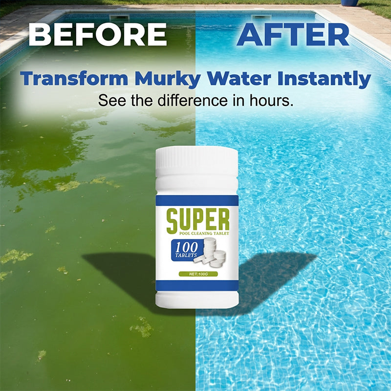 Multi-Action Pool Cleaning Tablets