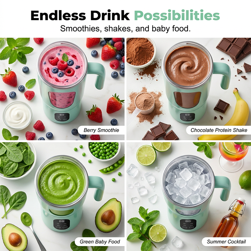 580mL Portable Blender with Handle