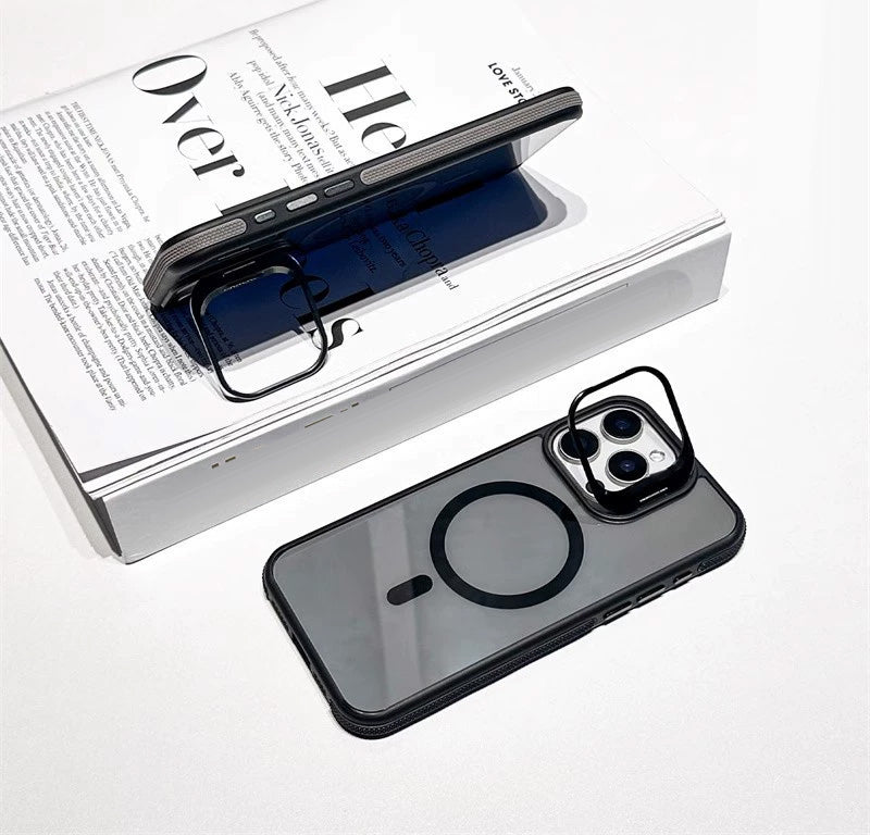 📢📢50% OFF !! ⏰Magnetic Phone Case with Lens Stand