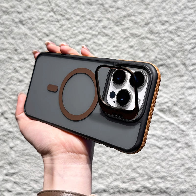 📢📢50% OFF !! ⏰Magnetic Phone Case with Lens Stand