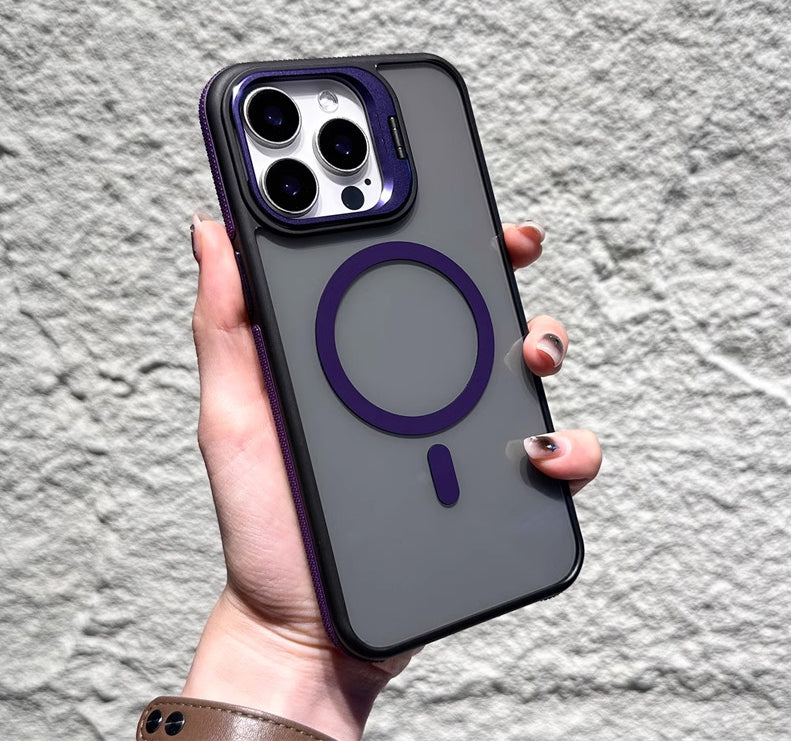 📢📢50% OFF !! ⏰Magnetic Phone Case with Lens Stand