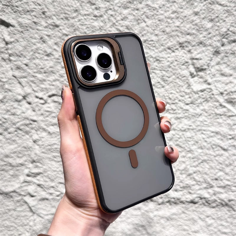 📢📢50% OFF !! ⏰Magnetic Phone Case with Lens Stand