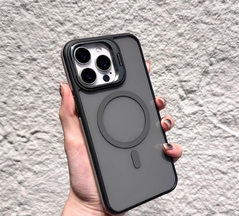 📢📢50% OFF !! ⏰Magnetic Phone Case with Lens Stand