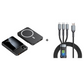 22.5W power bank – magnetic, slim, charges 3 devices at once!