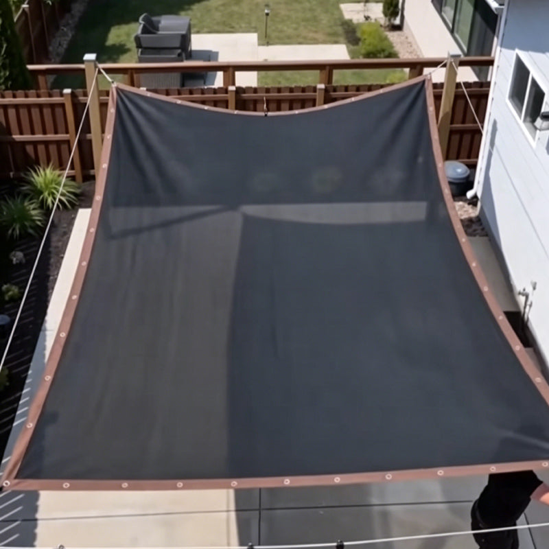 UV-Blocking HDPE Shade Net with Grommets