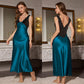 🎁2026 New Arrivals 50% OFF💥Elegant V-Neck Slip Nightdress – Silky, Flowing, Romantic 💤