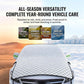 ⏳Limited-time 50% off⏰🚗Thick Half Car Cover Sun Snow Protection🛡️🌨️☀️