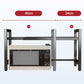 🍳✨Expandable Microwave Countertop Rack with Adjustable Shelf & Hooks🧰