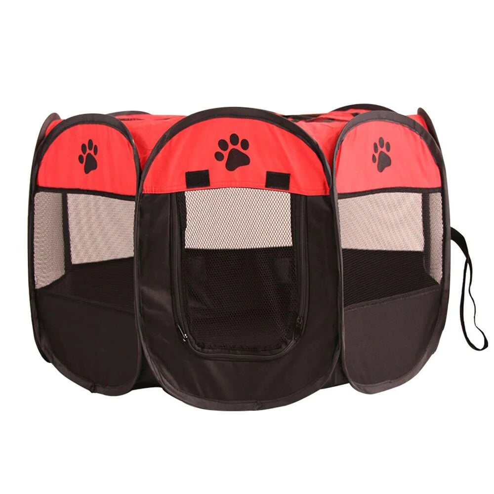 📢📢50% OFF !! ⏰🐾Summer Pet Portable Playpen – Lightweight, Foldable, Safe Outdoor Fun 🏕️