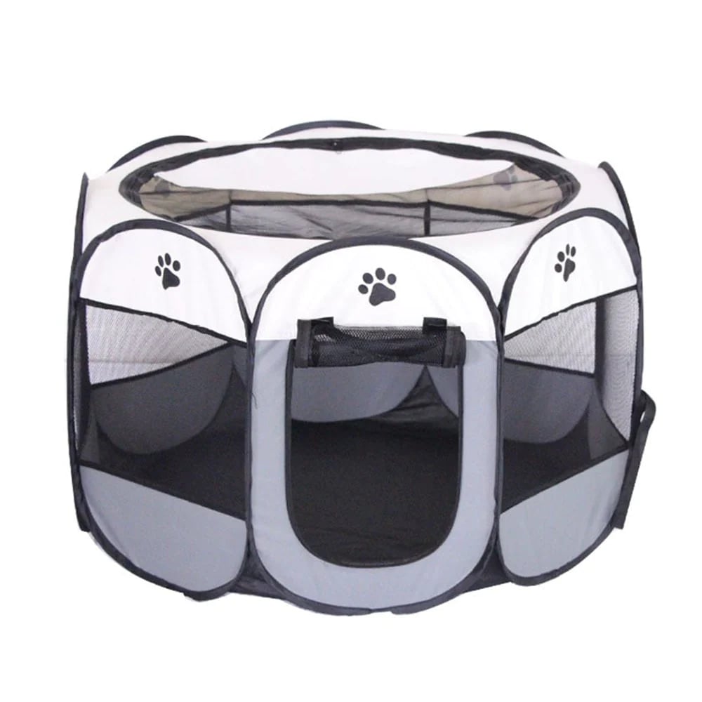 📢📢50% OFF !! ⏰🐾Summer Pet Portable Playpen – Lightweight, Foldable, Safe Outdoor Fun 🏕️