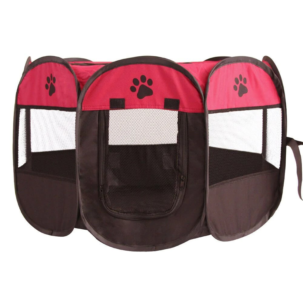📢📢50% OFF !! ⏰🐾Summer Pet Portable Playpen – Lightweight, Foldable, Safe Outdoor Fun 🏕️