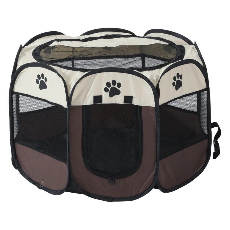 📢📢50% OFF !! ⏰🐾Summer Pet Portable Playpen – Lightweight, Foldable, Safe Outdoor Fun 🏕️
