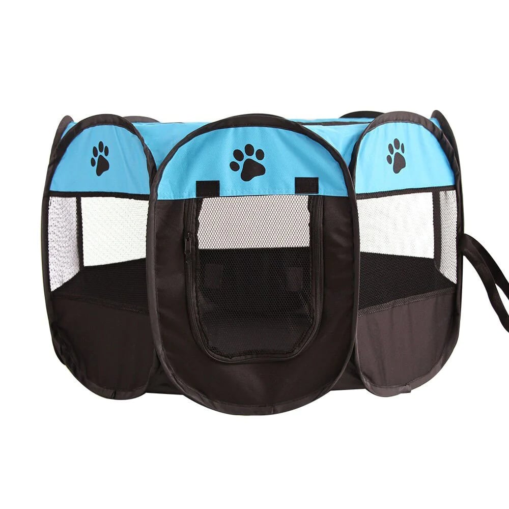 📢📢50% OFF !! ⏰🐾Summer Pet Portable Playpen – Lightweight, Foldable, Safe Outdoor Fun 🏕️