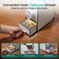 🐦 LIMITED-TIME 50% OFF! ✨ Rechargeable Bird Seed Shell Separator – Airflow Separation, Compact, Easy Clean 🌿