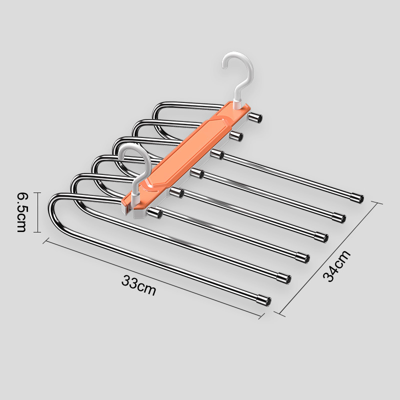 🔥New Hot Selling❤️‍🔥 Multi-Layer Space-Saving Pants Hanger