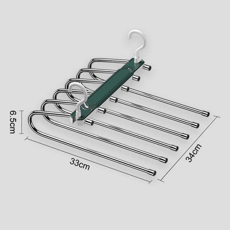 🔥New Hot Selling❤️‍🔥 Multi-Layer Space-Saving Pants Hanger