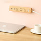 No-Trace Self-Adhesive Power Strip Holder | Punch-Free, Reusable, 8-Pack