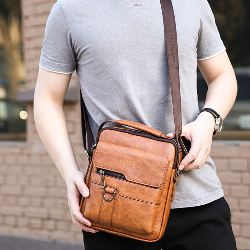 💼 50% OFF NOW! ⏰ Men's Business Casual Large Capacity Bag – Multiple compartments & durable fabric – Perfect for laptop, work, gym or travel – sleek and functional 🎒