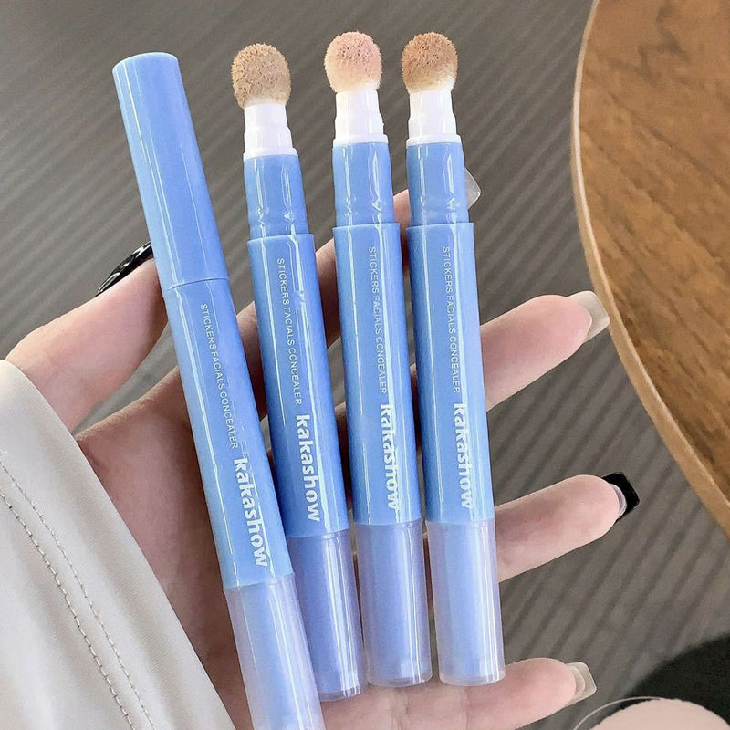 💄 LIMITED-TIME BUY 1 GET 1 FREE! ⏰ Hydrating Cream Concealer Pen – Sponge Applicator, Matte Finish, Brightening ✨