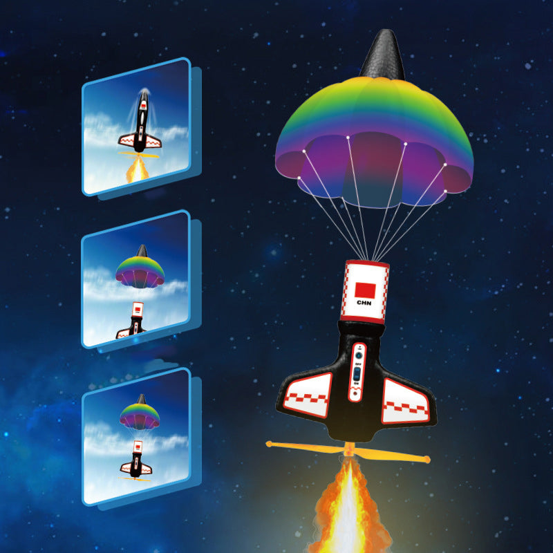 Soaring Rocket Launcher with Automatic Parachute Return