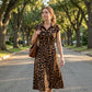 👗 50% OFF NOW! 🐆 Women's Elegant Leopard Print Lapel Dress – Chic, Flattering & Bold Statement Style 🥂