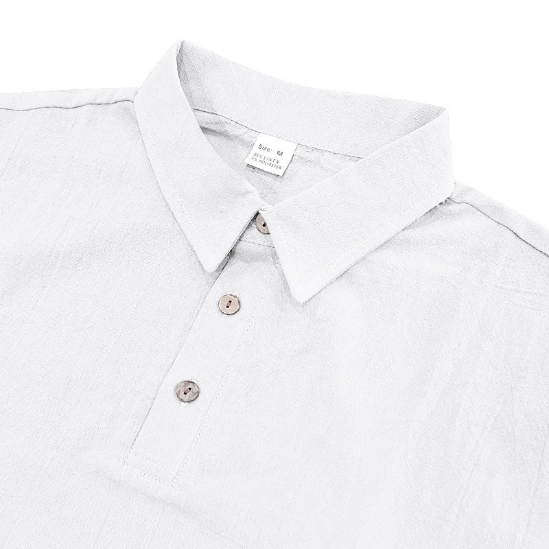 👕 50% OFF NOW! 🌴 Men's Casual Top & Shorts 2-Piece Set – Breathable & relaxed fit – Perfect for summer, beach or lounging – easy matching style 🩳☀️
