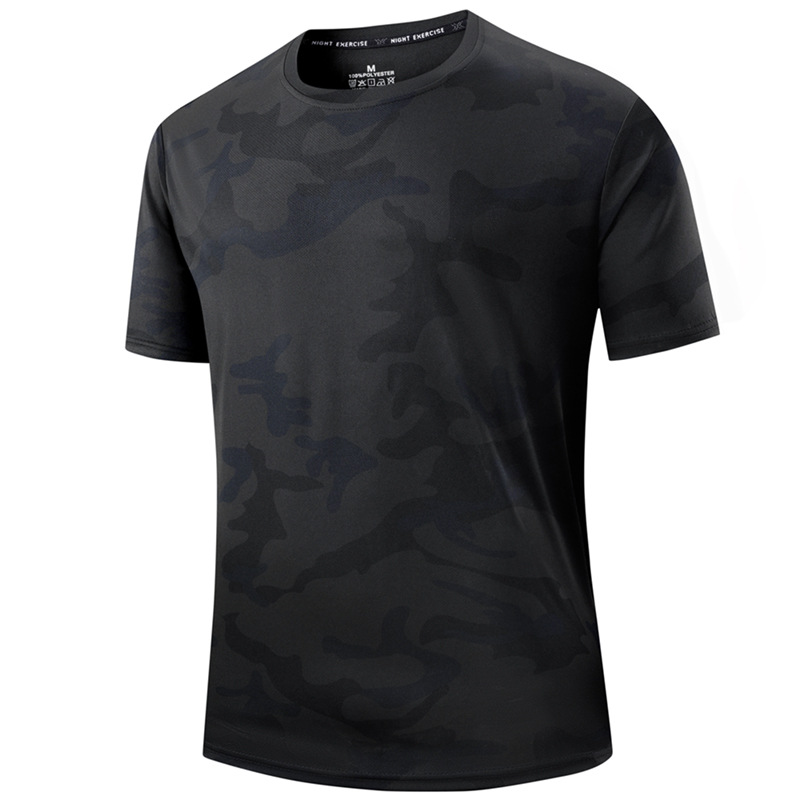 🏃‍♂️ 30% OFF NOW! 🌲 Men's Quick Dry Camo Sports T-Shirt – Moisture Wicking & Active Fit – Train in Style 💪