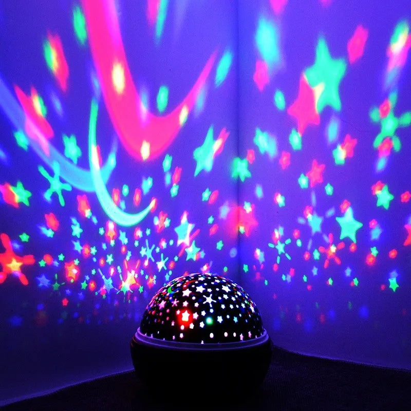🌌 50% OFF NOW! ⭐ 2-in-1 Rotating Star Projector Night Light – Soothing starry projection, calming colors & rotating effect – Perfect for kids’ rooms & relaxation 🌙