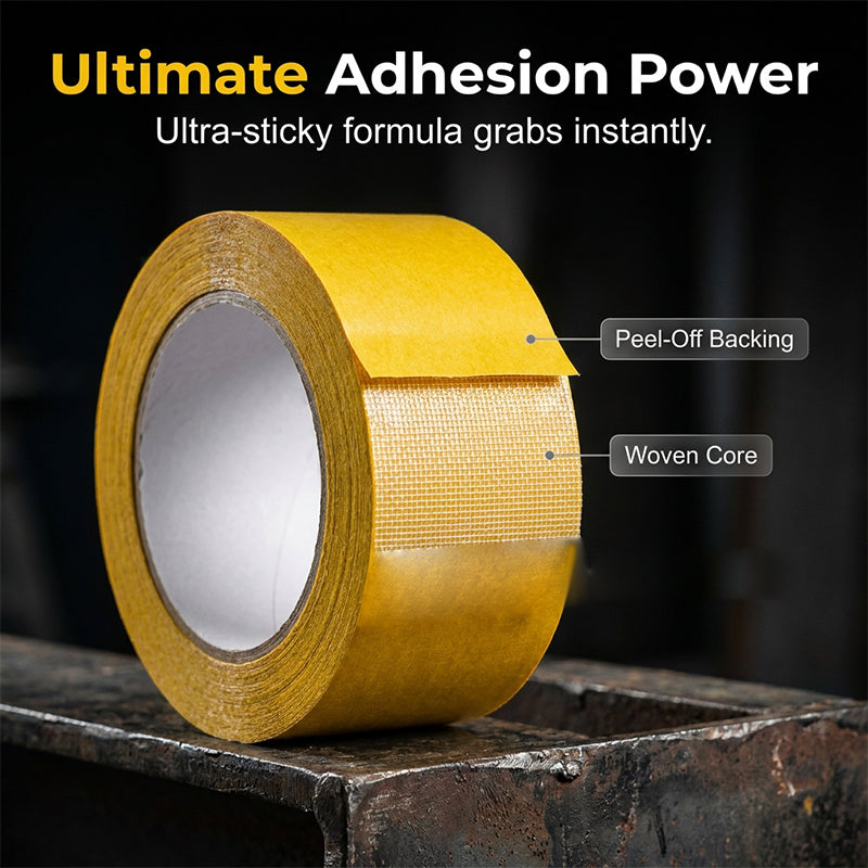 🔥 BUY 1 GET 1 FREE!!⚡50K+ SOLD!🏠High-Tack Double-Sided Mesh Tape