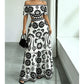 🌺 LIMITED-TIME 50% OFF! 💥 Women's Off-Shoulder Midi Dress – Daisy Print, Waist Cutout & Flattering Flowy Fit – Tropical Chic 💃