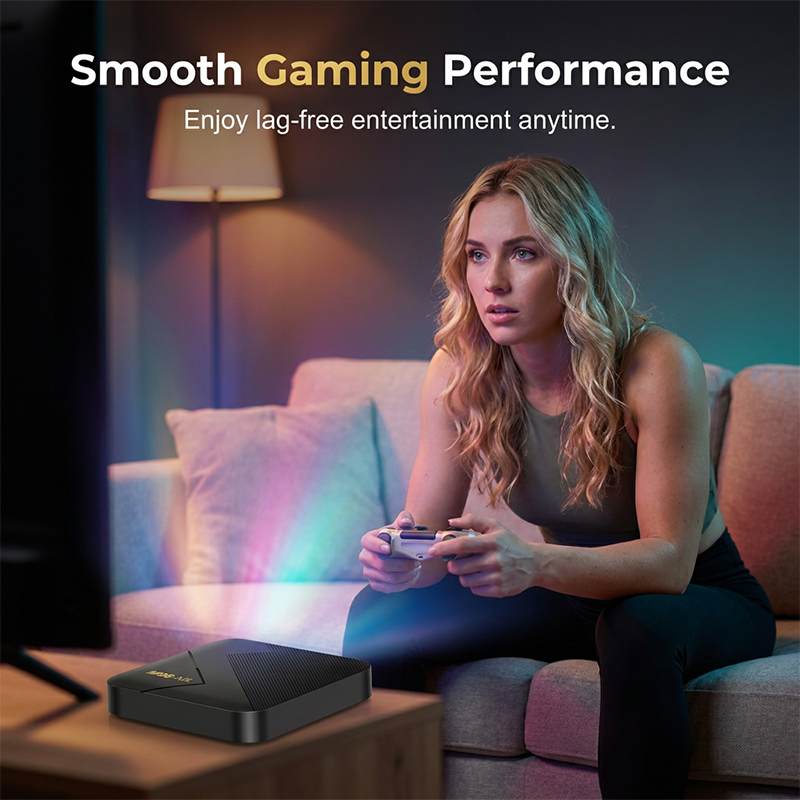 🍿 Smart Android TV Box with Bluetooth — Stream Netflix | Prime | BBC iPlayer in 4K