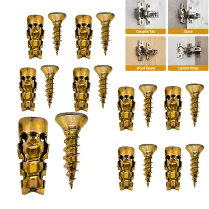 🛡️ Reliable Plasterboard Screw Anchors — No More Loose Fixings | No More Fallen Shelves