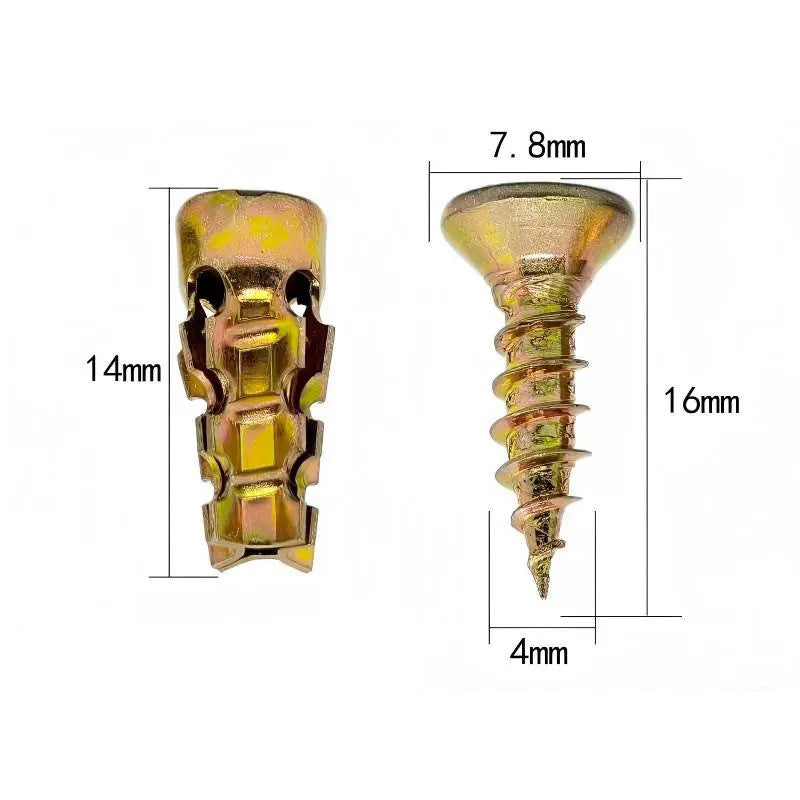 🛡️ Reliable Plasterboard Screw Anchors — No More Loose Fixings | No More Fallen Shelves