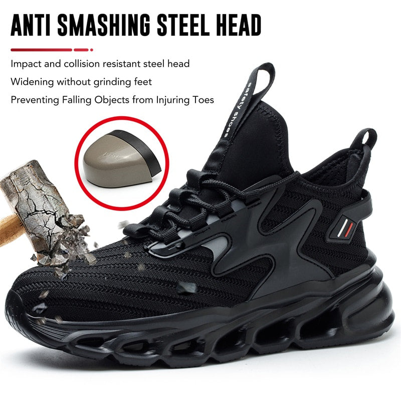 👟 50% OFF NOW! 🛡️ Lightweight Indestructible Steel-Toe Shoes – Composite toe & puncture-proof – Perfect for work, hiking or safety – comfortable & durable 🔧✨