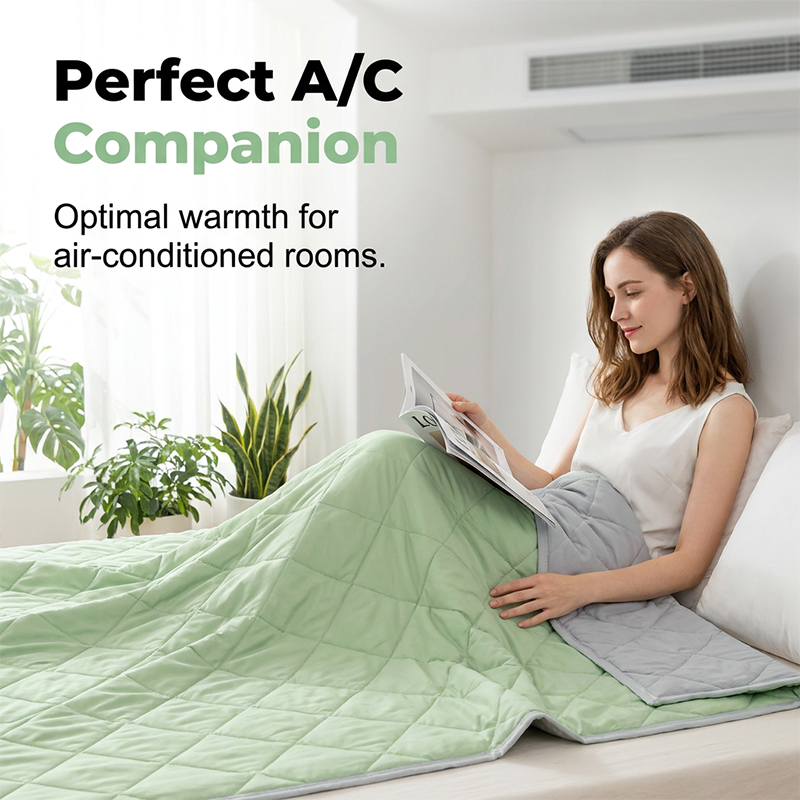 🛏️ LIMITED-TIME 50% OFF! 💥 Cooling Throw Blanket for Hot Sleepers – Thermal-Regulating, Lightweight, Reversible ✨