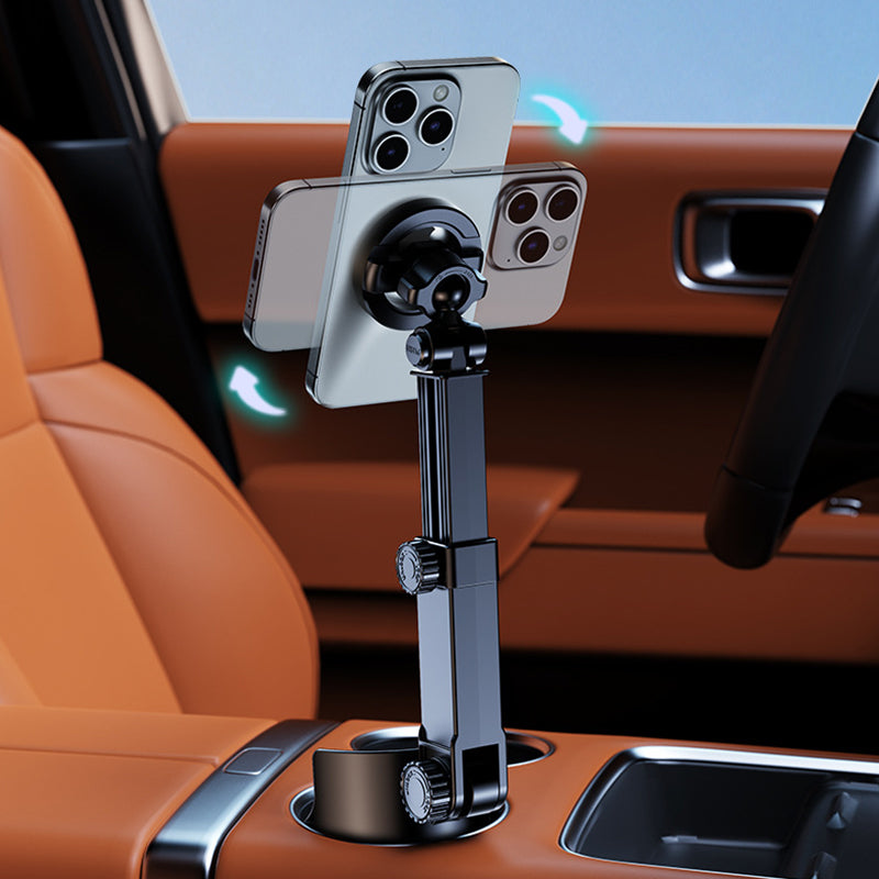 🛡️ No-Suction-Cup Cup Holder Phone Mount — Protect Your Dashboard & Windscreen, No Sticky Residue