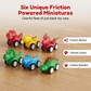 Double-Decker Dinosaur Transport Truck Toy