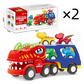 Double-Decker Dinosaur Transport Truck Toy