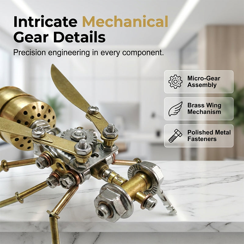 🐝3D Metal Bee Puzzle Assembly Model Kit