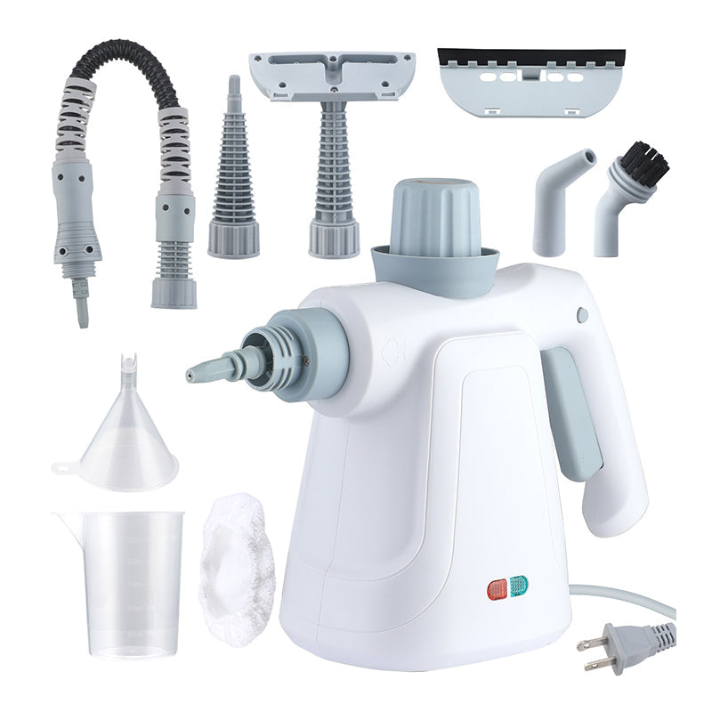 🏠 All-in-One Steam Cleaner with Versatile Attachments — Floors, Upholstery, Windows, Kitchen & Cars