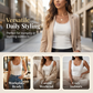 📢📢53% OFF !! ⏰Women's Slim Fit Sleeveless Top Ribbed Cami with Built-in Cups and Lace