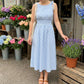 😲New Summer Arrivals 50% OFF🔥Women's Retro Bubble Sleeve Solid Color Slit Off Shoulder Dress