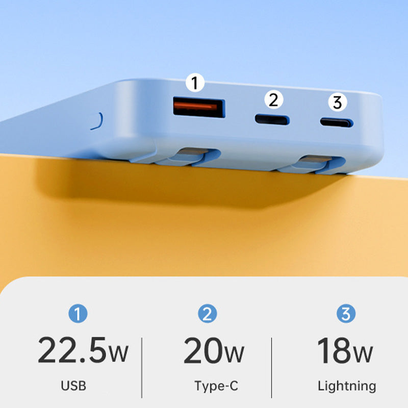 📢📢50% OFF !! ⏰Magnetic Power Bank with Stand and Fast Charging