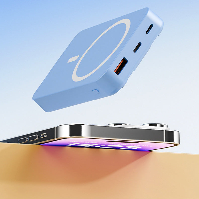 📢📢50% OFF !! ⏰Magnetic Power Bank with Stand and Fast Charging