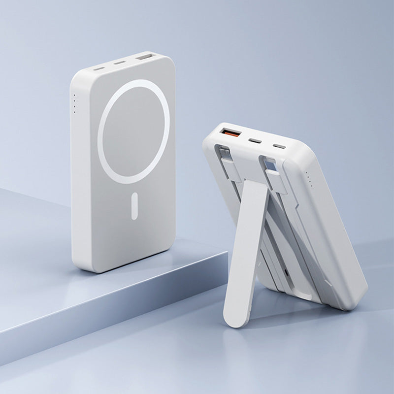 📢📢50% OFF !! ⏰Magnetic Power Bank with Stand and Fast Charging