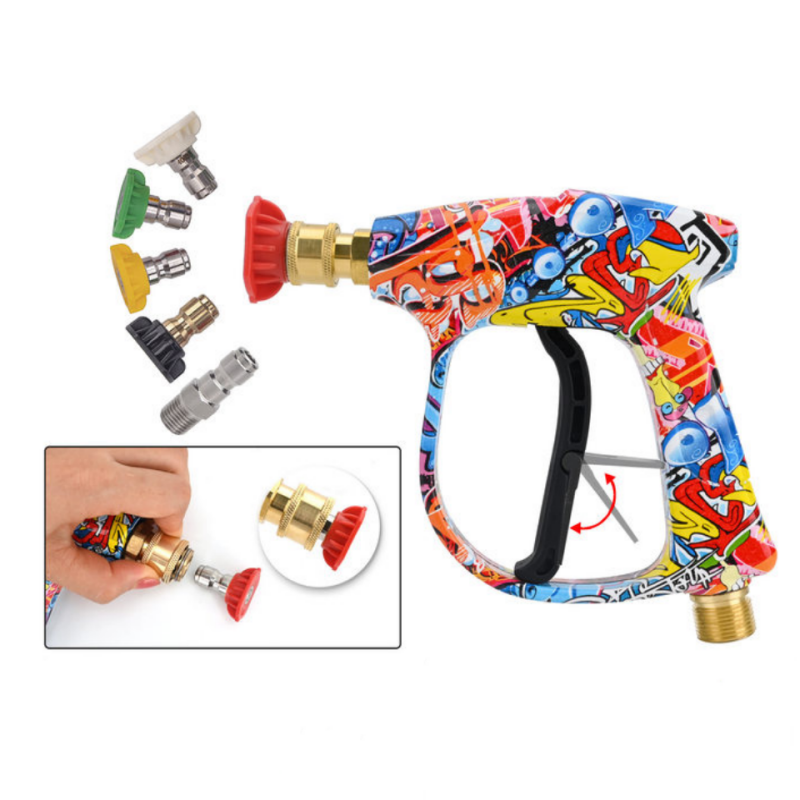 🔫High Pressure Washer Gun with 5PCS Nozzles