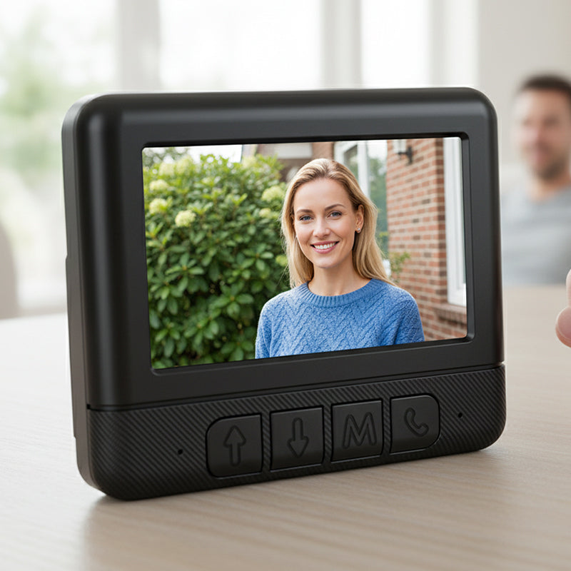 📹 50% OFF NOW! 🏆Wireless Smart Video Doorbell with Display Screen – 1080P HD & two-way audio – Motion detection, night vision & easy install – perfect for home security 🔔📱✨