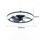 Modern Quiet Ceiling Fan with LED Light